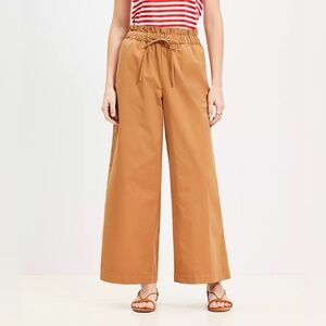 loft breezy wide leg ankle pants size XS Petite NWT